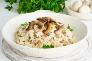 arroz arborio cocido